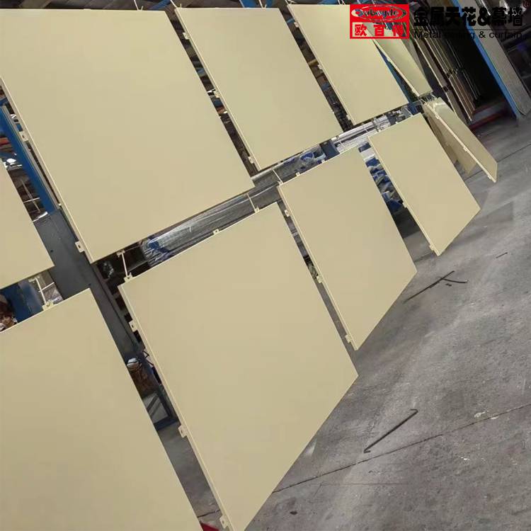 深灰色铝板 2.0mm厚氟碳漆铝单板幕墙定制厂家 欧百得