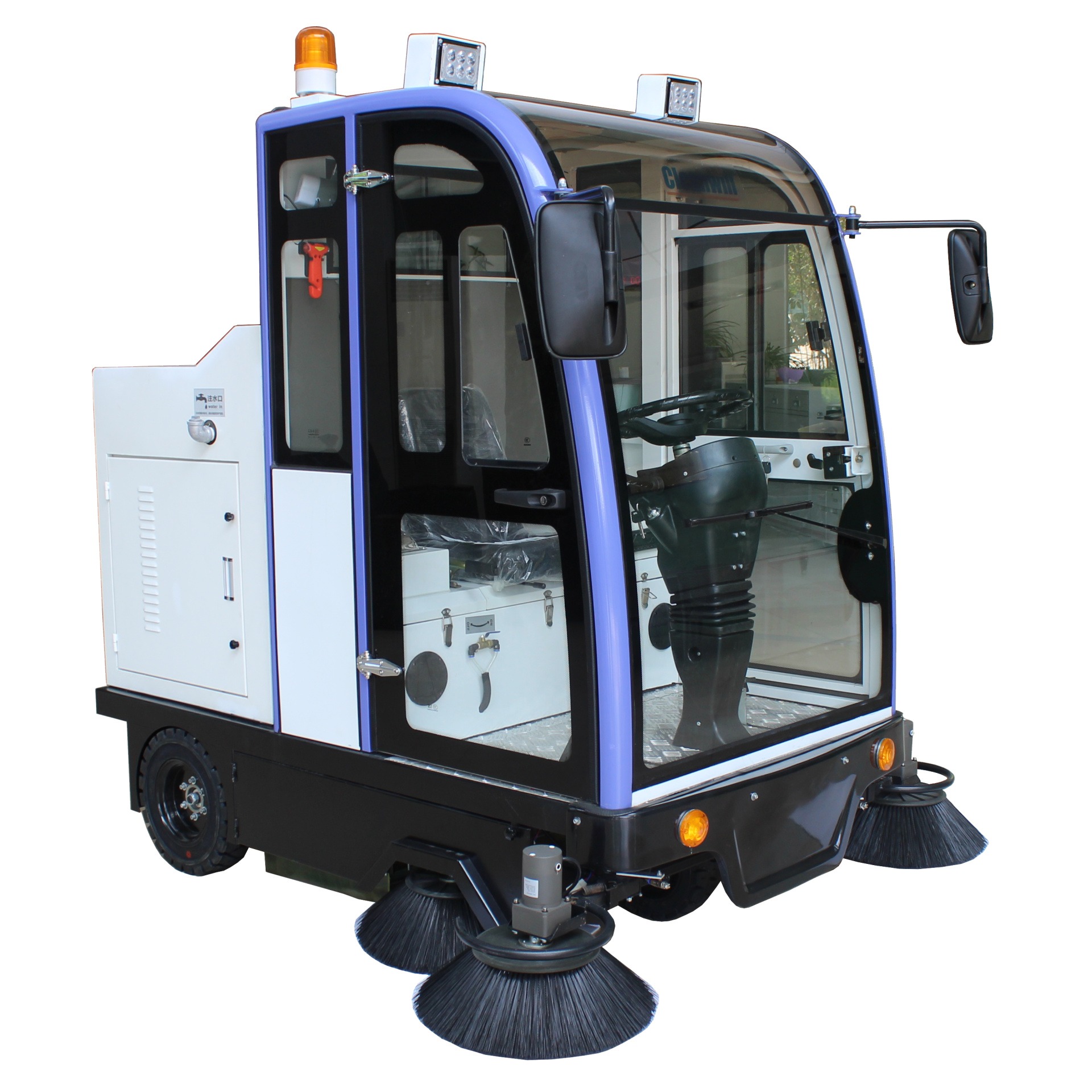 克力威SD2000QF-1驾驶式清扫车 广场扫地车 北京扫地机 自动扫地车