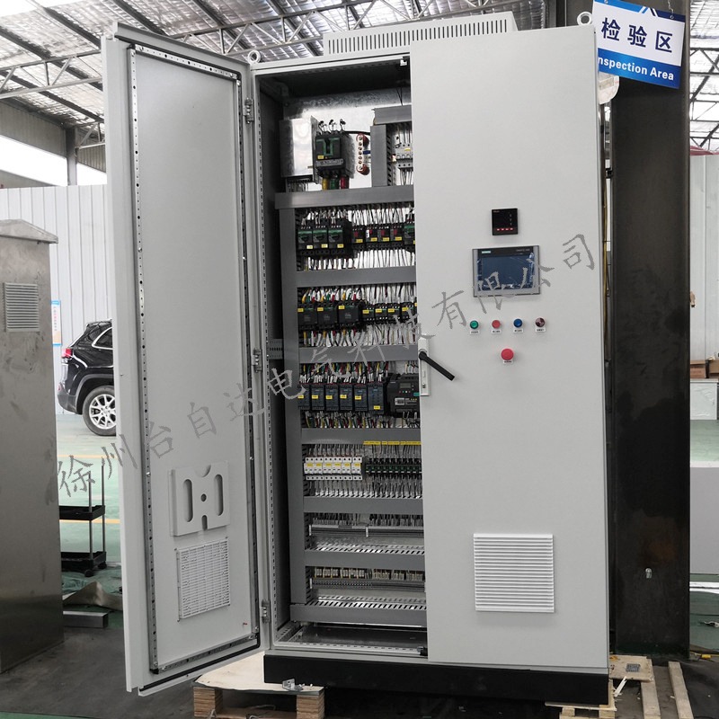 枣庄供应户内外PLC自动化控制柜  污水处理控制系统 低压成套配电柜