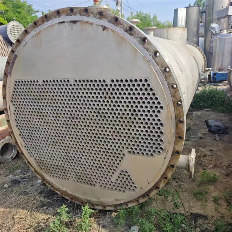 二手304 316不锈钢冷凝器 列管式喷淋冷却器 U型蒸汽加热换热器 建功回收