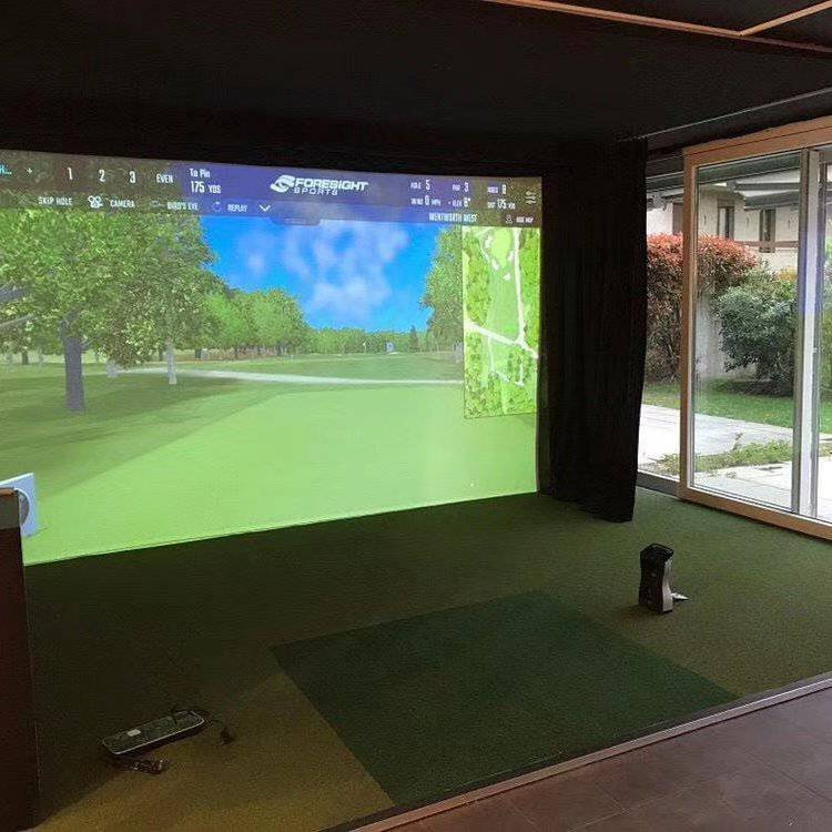 golfzon室内高尔夫 4K显示投影 别墅影音k歌一个空间多种用途