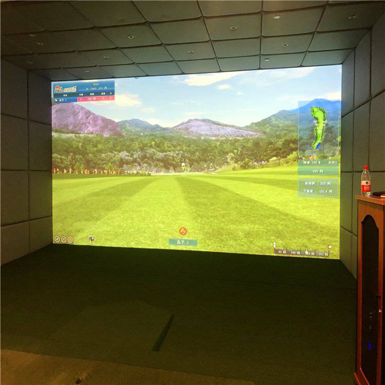4K室内高尔夫 SG 模拟器 golfzon练习设备 体验馆设计