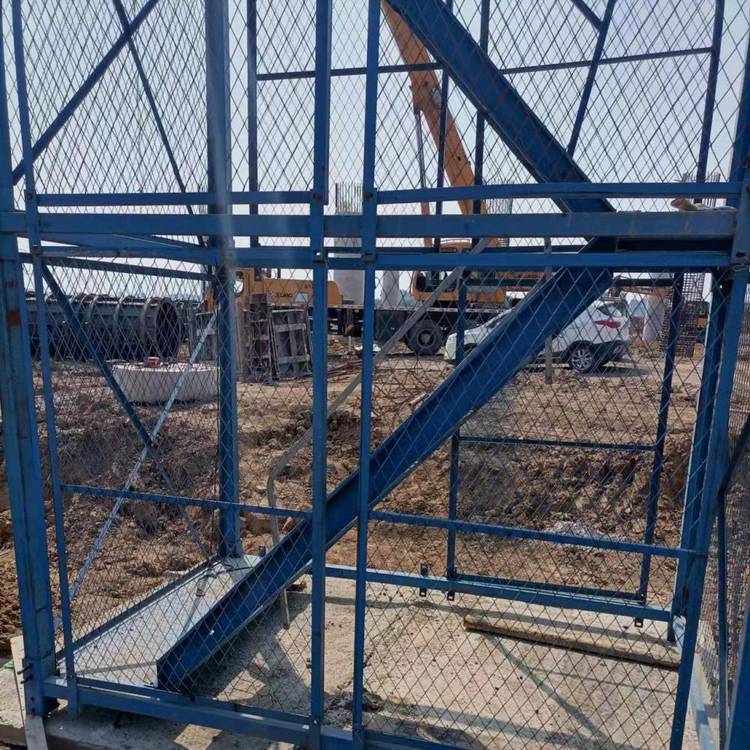 信阳桥梁立柱钢模板租赁回收3m*2m*2m安全梯笼爬梯