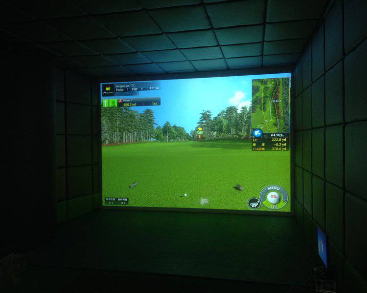 SG、模拟高尔夫 4k高清显示 足不出户畅打全球高尔夫球场