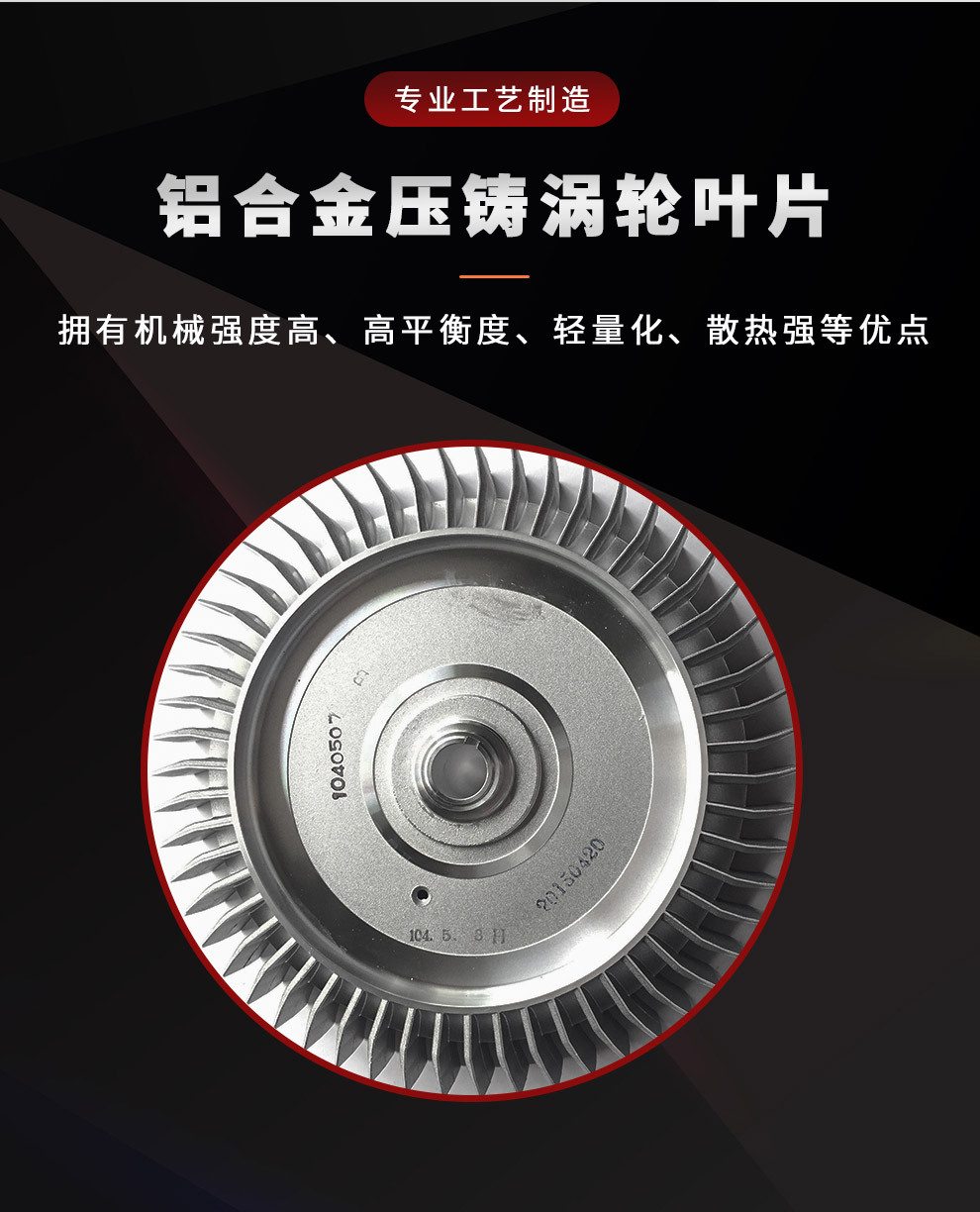 台湾Ho Hsing低噪音工业鼓风机 耐磨高压鼓风机 全铝高压鼓风机RB60-520示例图5
