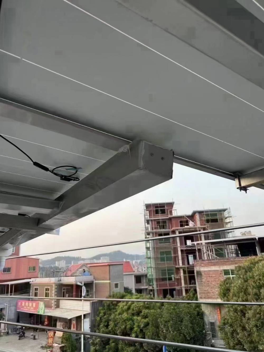 泉州市屋顶加装光伏阳光房高锌层锌铝镁热镀方管发货
