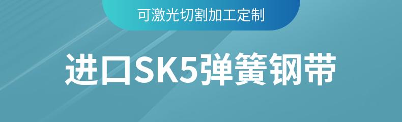 高精密超薄SK5弹簧钢带 SK5进口弹簧钢带性能 进口弹簧钢带价格示例图1