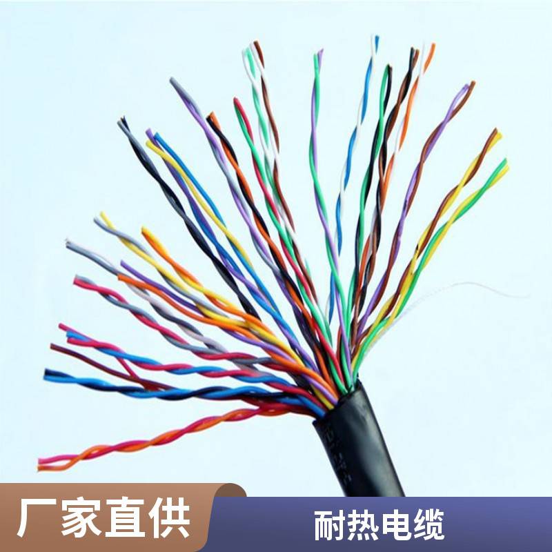 硅橡胶电缆 1x2x1.5平方 高温屏蔽信号线