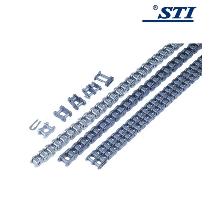RC50-1R 滚子链抗压耐磨 耐高温传动 中国品牌STI链条短节距单排链条设备传动链条