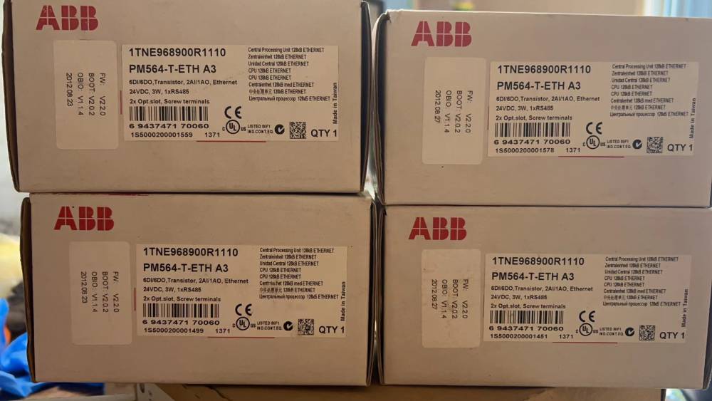 PM564-T-ETH A3 ABB PLC AC500