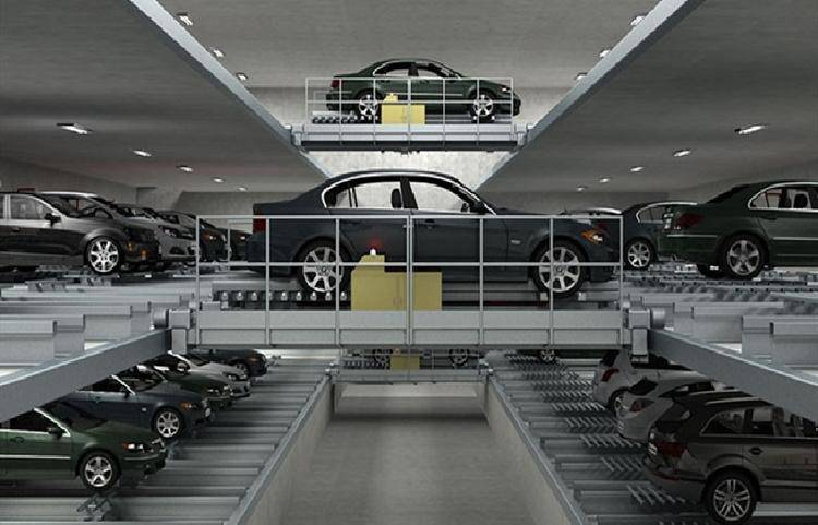 全国收购钢结构机械车位 两层多层车库设备 链条式设备