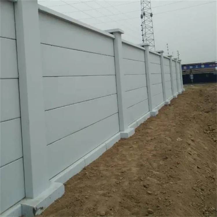 预制装配式围墙构件现场拼装、易安装 铁锐建材支持定制