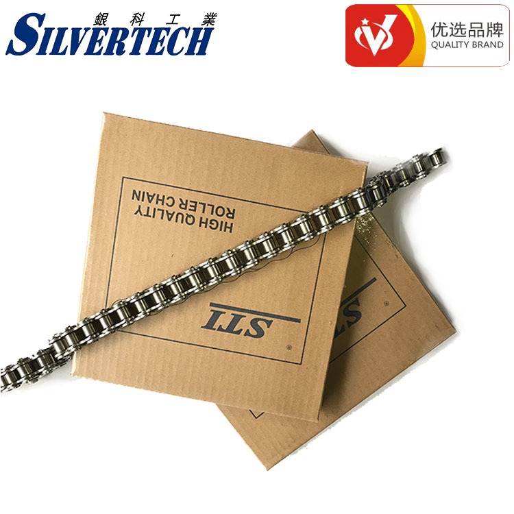 STI单排链条国产短节距滚子链碳钢材质RC120-1R抗压耐磨 耐高温机械传动链条