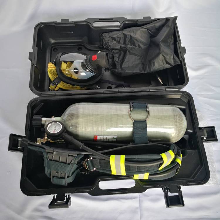 供应消防正压式空气呼吸器 背负式 他就装置 碳纤维气瓶 机械电子表