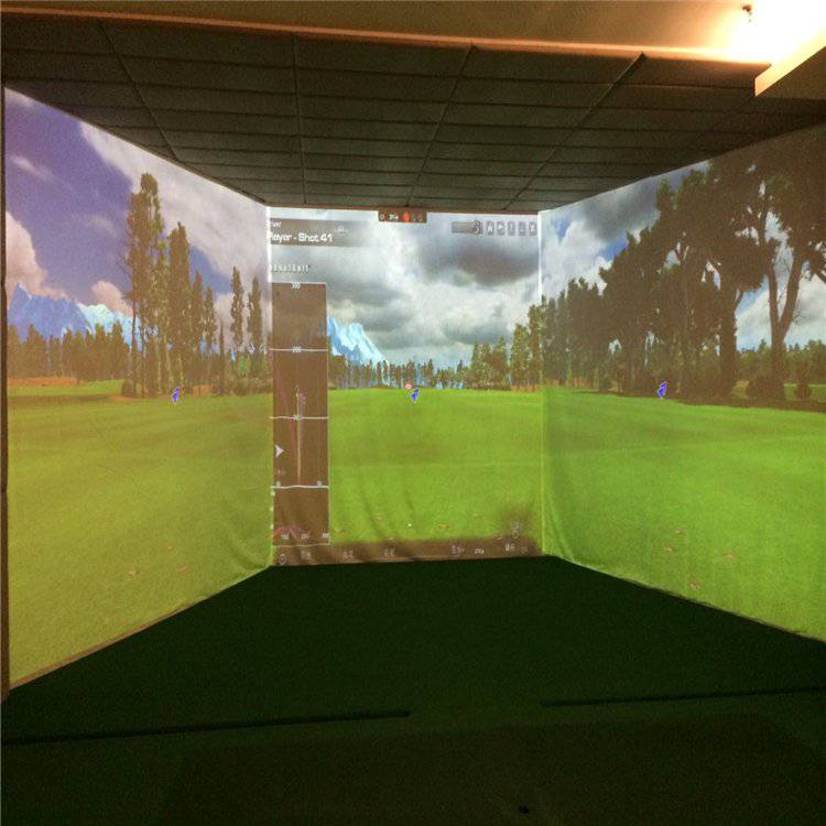 模拟高尔夫 球馆设计施工 原装现货 高清4K显示