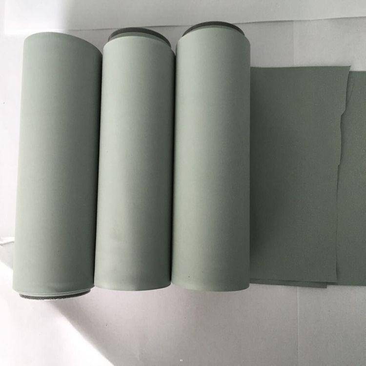 灰绿色热压硅胶皮厂家 织田电子导热硅胶垫 模组通用导热硅胶