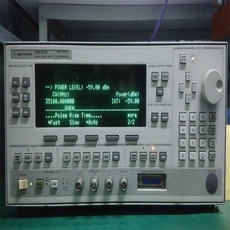 安捷伦回收83650B信号发生器10MHz至50GHz