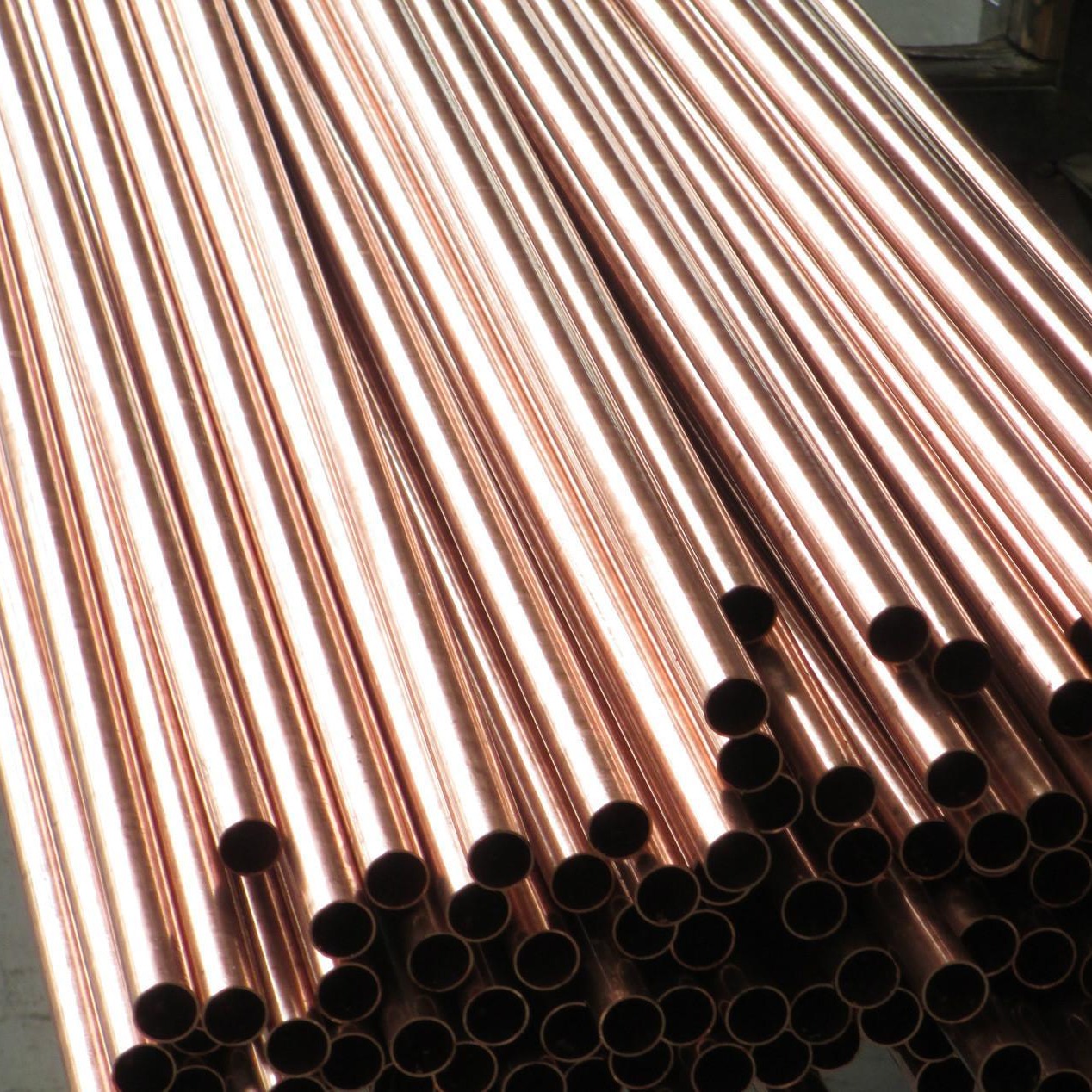 光亮薄壁铍铜管C17000 H68小口径管 TU2无氧红铜圆管
