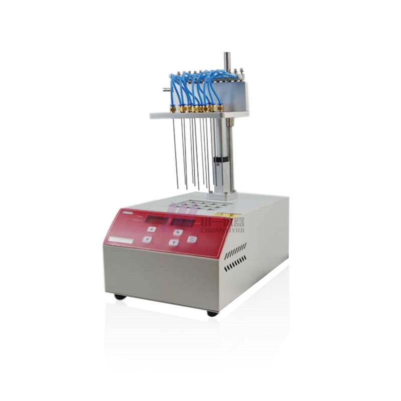 方形干式氮吹仪CYN100-1 高温氮气吹扫浓缩样品器 液液样品纯化仪