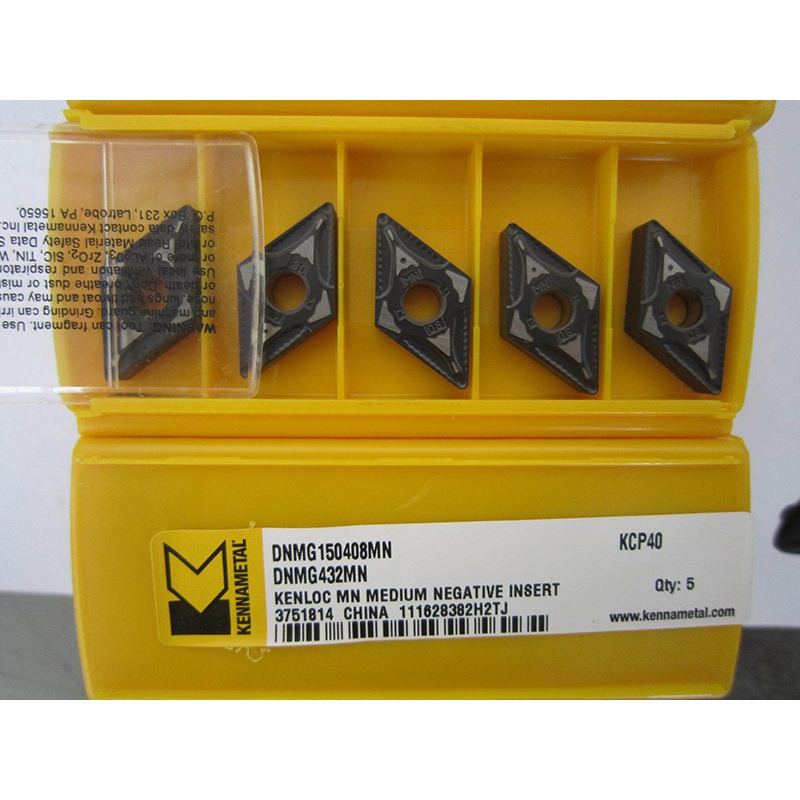 数控刀片美国肯纳刀片DNMG150408MN KCP30钢件、不锈钢材料的加工图片