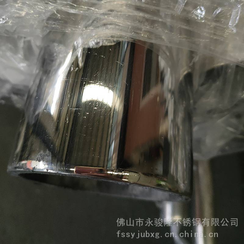 镜面不锈钢圆形焊管201材质卫浴产品用管26.5*0.8mm焊缝无砂眼