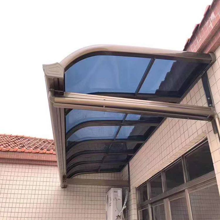 北京通州定做雨棚 众扬供应铝合金雨篷透明雨搭定做安装