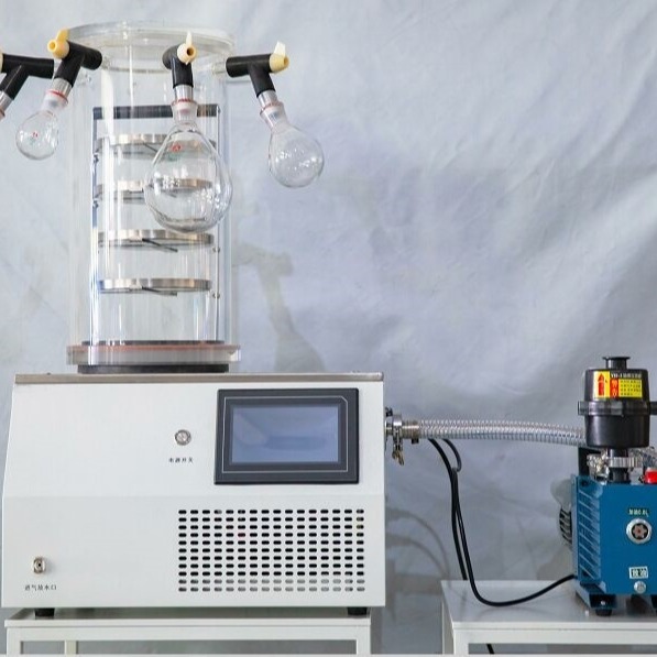 川一  实验实真空冷冻干燥机 FD-1C-50 挂瓶冷冻干燥机 食品低温冻干机