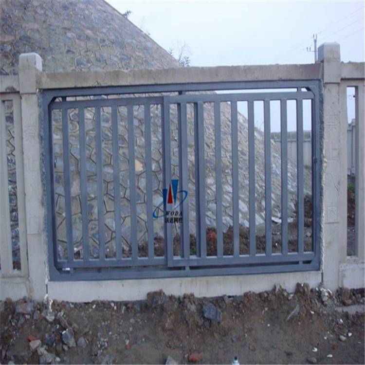 铁路2012（8001）栅栏门 水泥槽钢防护栅栏大门 高铁大门